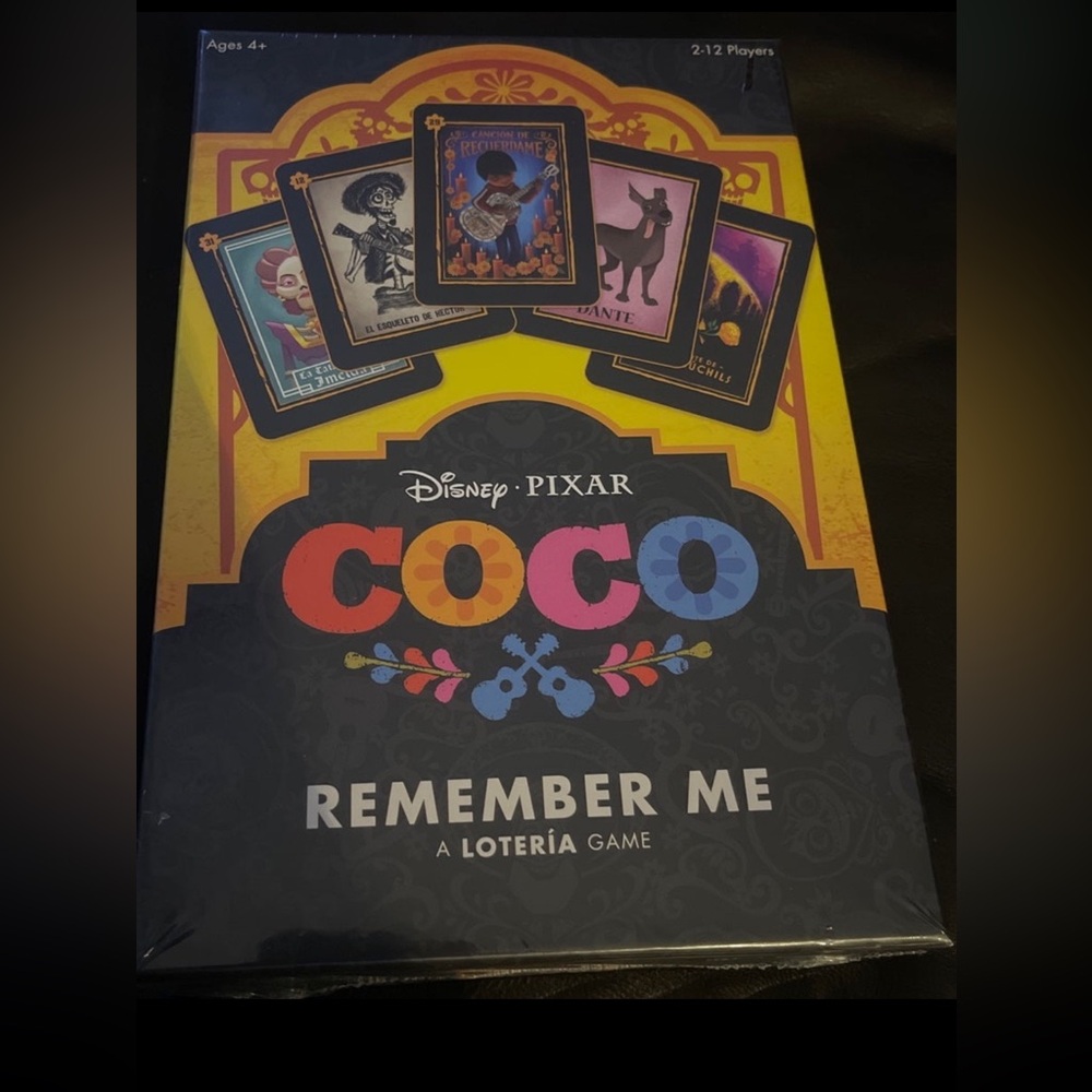 Disney Pixar Coco Remember Me Lotería Game - Multicolor
